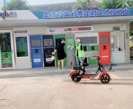 垃圾分類項目運營，垃圾分類定時定點投放，貓先生垃圾分類房
